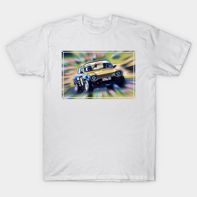 Escort on the racetrack T-Shirt by DeVerviers